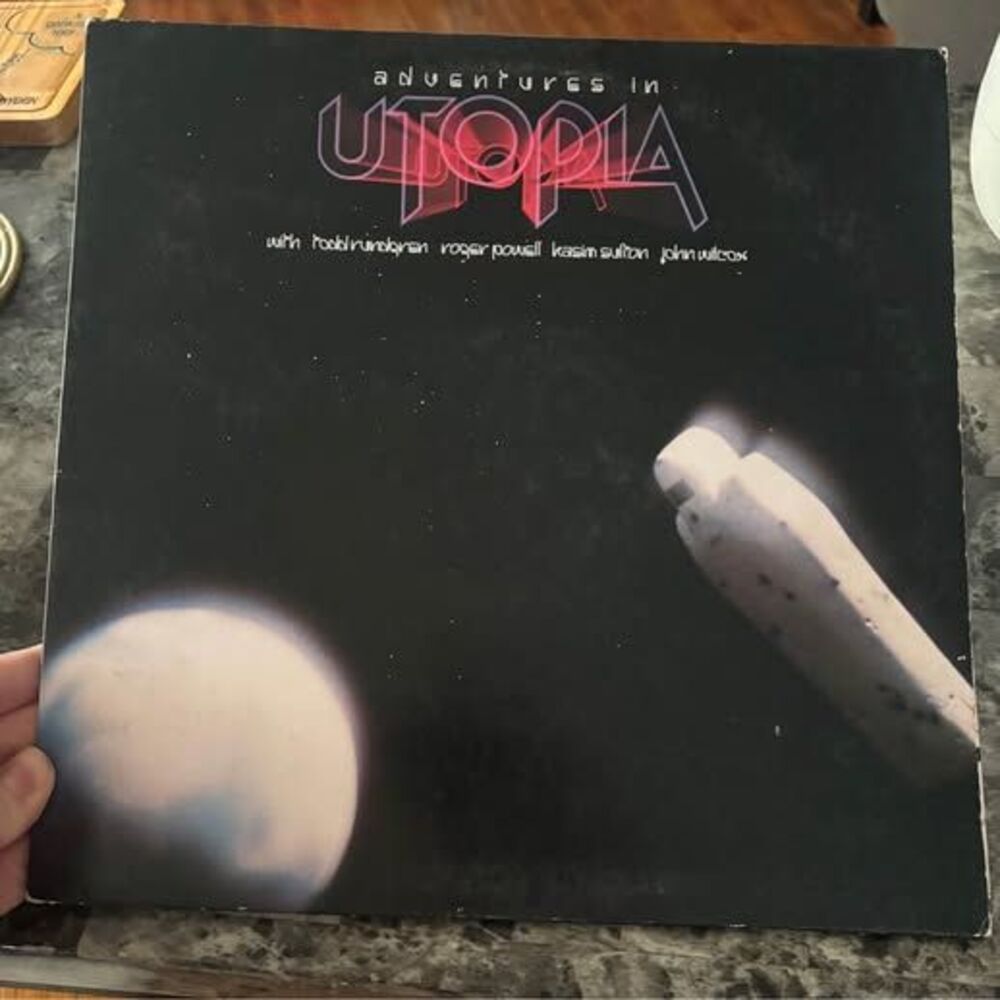 Utopia Adventures in Utopia LP 1980 Bearsville BRK 6991 w/ Lyric Inner VG+